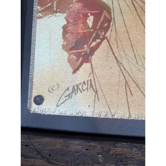 Joe Garcia Big Sky Carvers Wood Frame Wall Art Autumn Chickadee - Picture 3 of 7